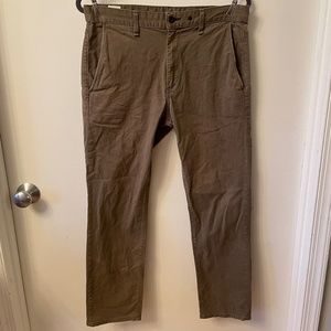 Rag and Bone - Fit 2 Chinos - 32/30 (Hemmed) - Army Green